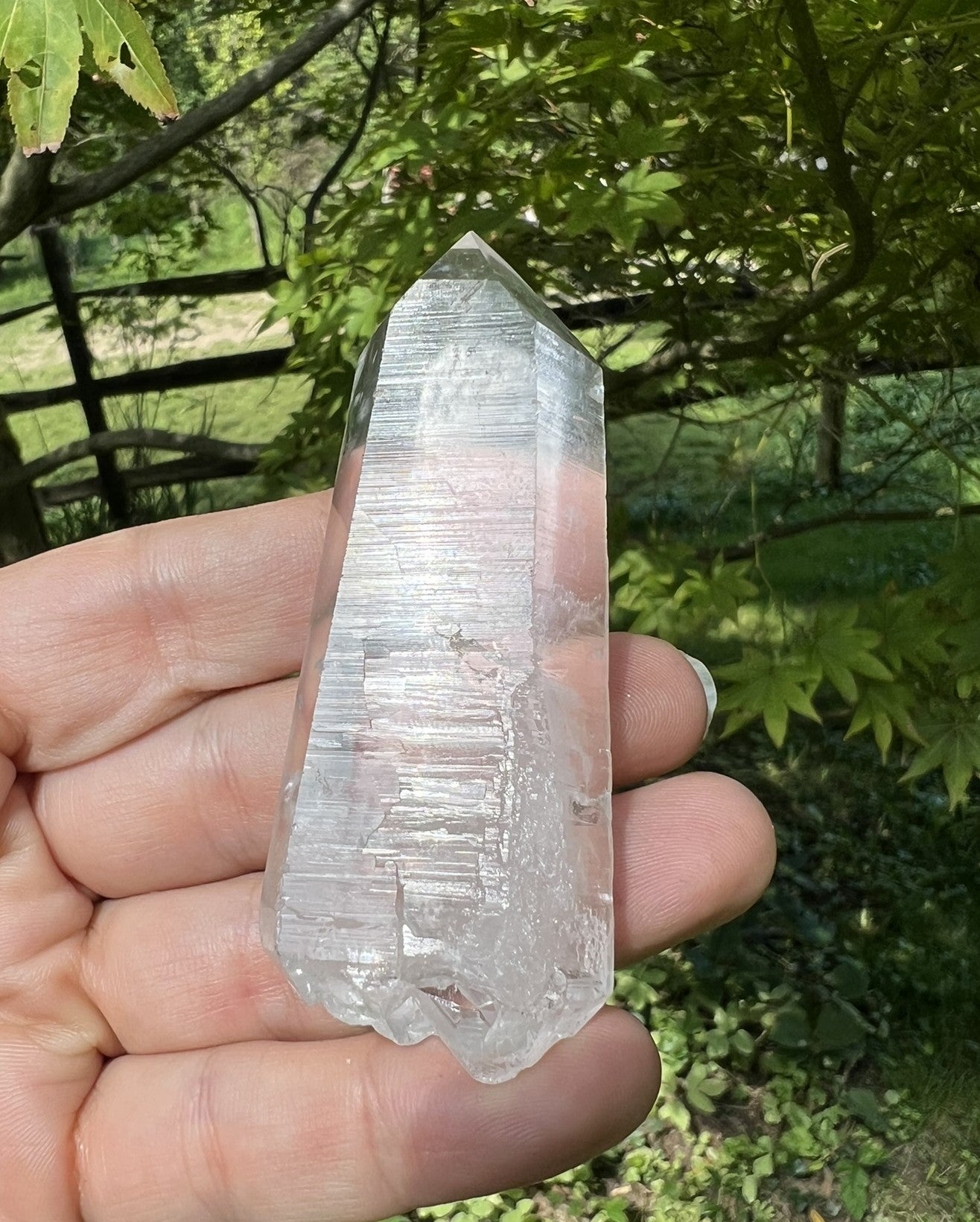 Lemurian Quartz Double Terminated Quartz Point ~ Brazil