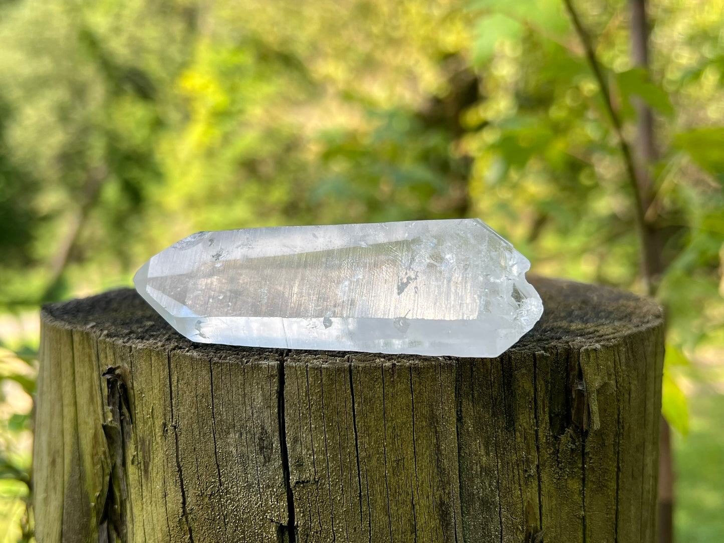 Lemurian Quartz Double Terminated Quartz Point ~ Brazil