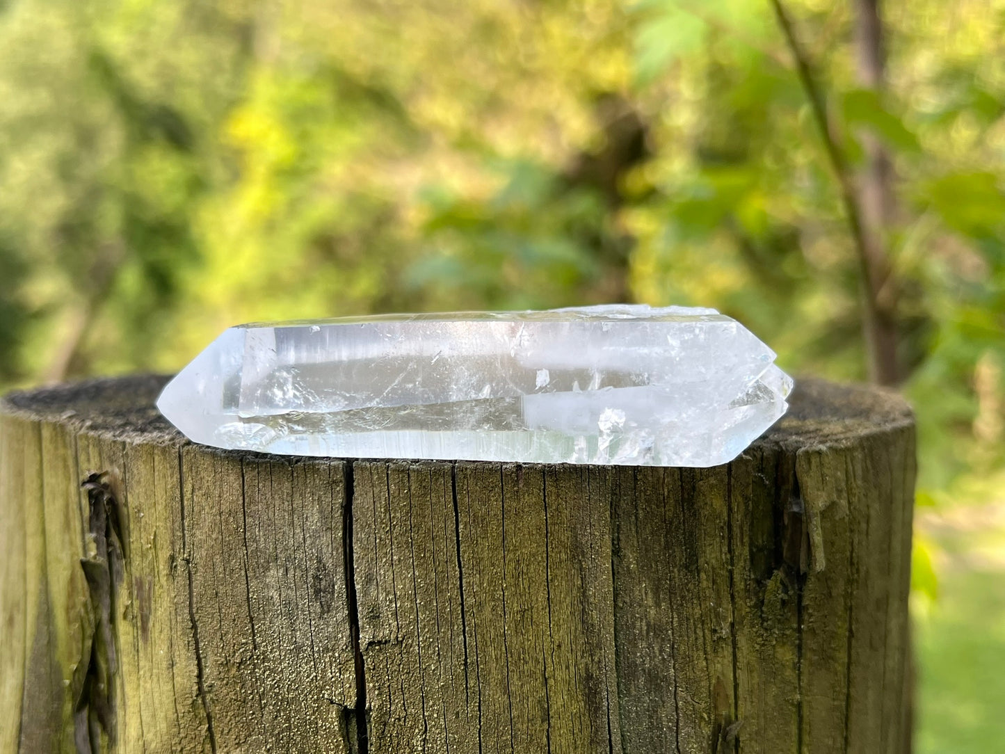 Lemurian Quartz Double Terminated Quartz Point ~ Brazil