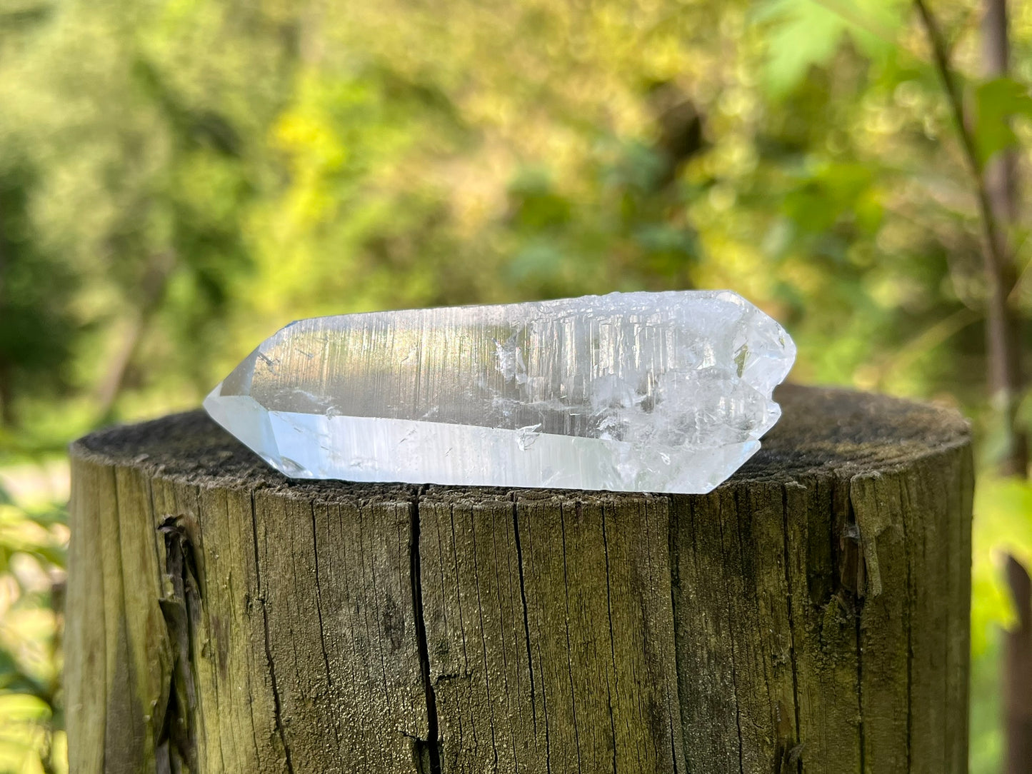 Lemurian Quartz Double Terminated Quartz Point ~ Brazil