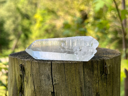 Lemurian Quartz Double Terminated Quartz Point ~ Brazil