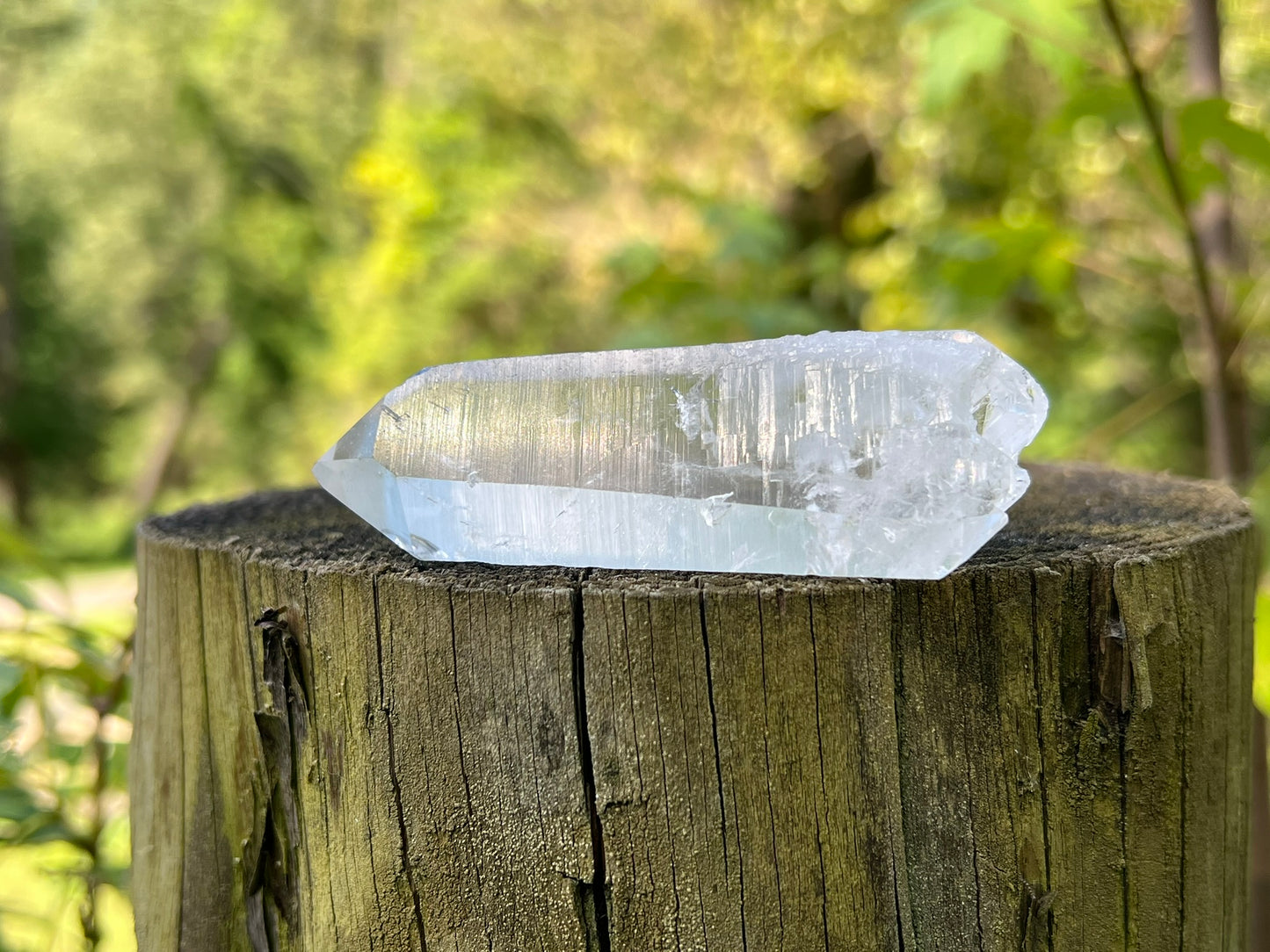 Lemurian Quartz Double Terminated Quartz Point ~ Brazil