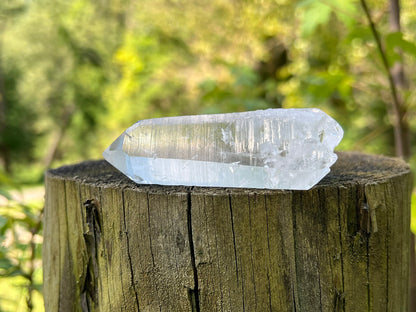 Lemurian Quartz Double Terminated Quartz Point ~ Brazil