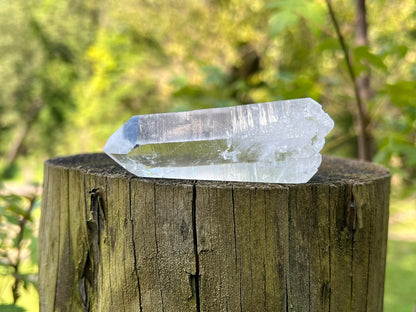 Lemurian Quartz Double Terminated Quartz Point ~ Brazil