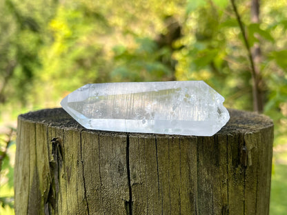 Lemurian Quartz Double Terminated Quartz Point ~ Brazil