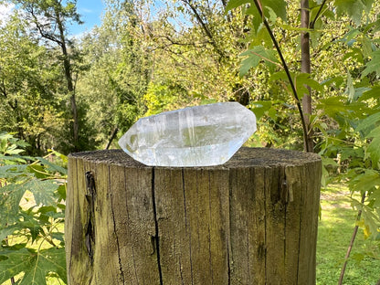 Lemurian Quartz Double Terminated Quartz Point ~ Brazil