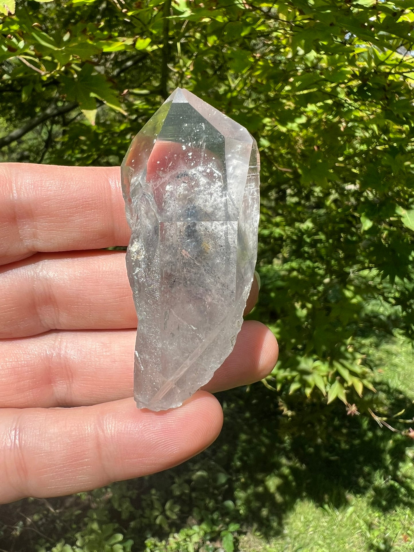 Manganese Phantom Quartz Point ~ Arkansas