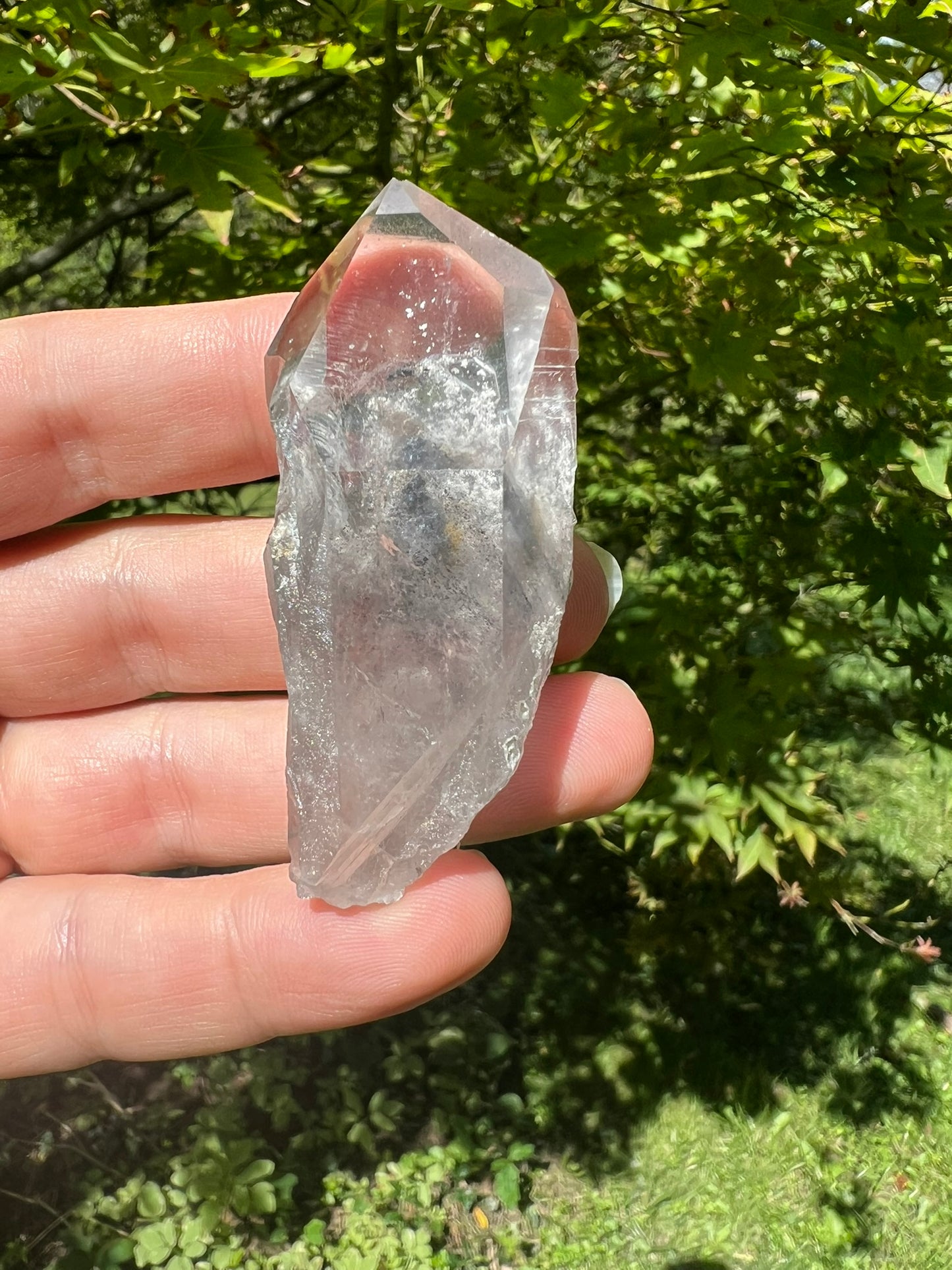 Manganese Phantom Quartz Point ~ Arkansas
