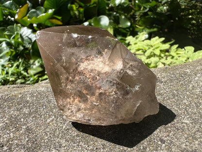 Smoky Garden Quartz Point ~ Brazil