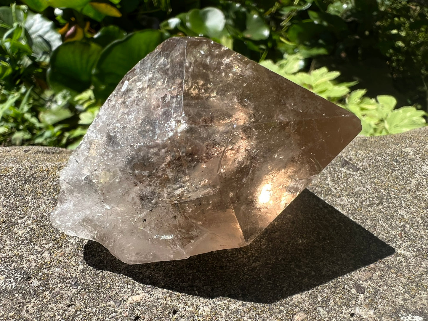 Smoky Garden Quartz Point ~ Brazil
