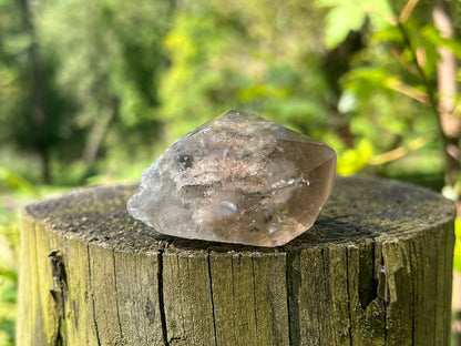 Smoky Garden Quartz Point ~ Brazil