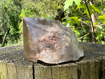 Smoky Garden Quartz Point ~ Brazil
