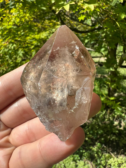 Smoky Garden Quartz Point ~ Brazil