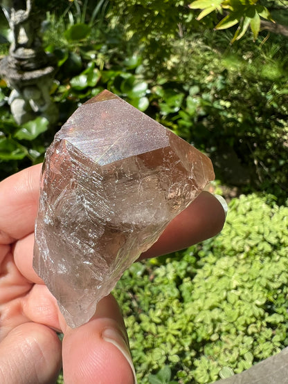 Smoky Garden Quartz Point ~ Brazil