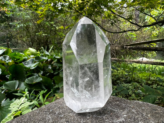 Clear Quartz Crystal Tower