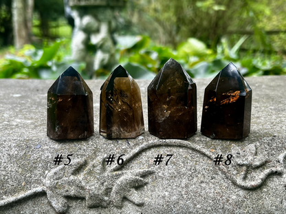 Smoky Quartz Towers ~ Dark