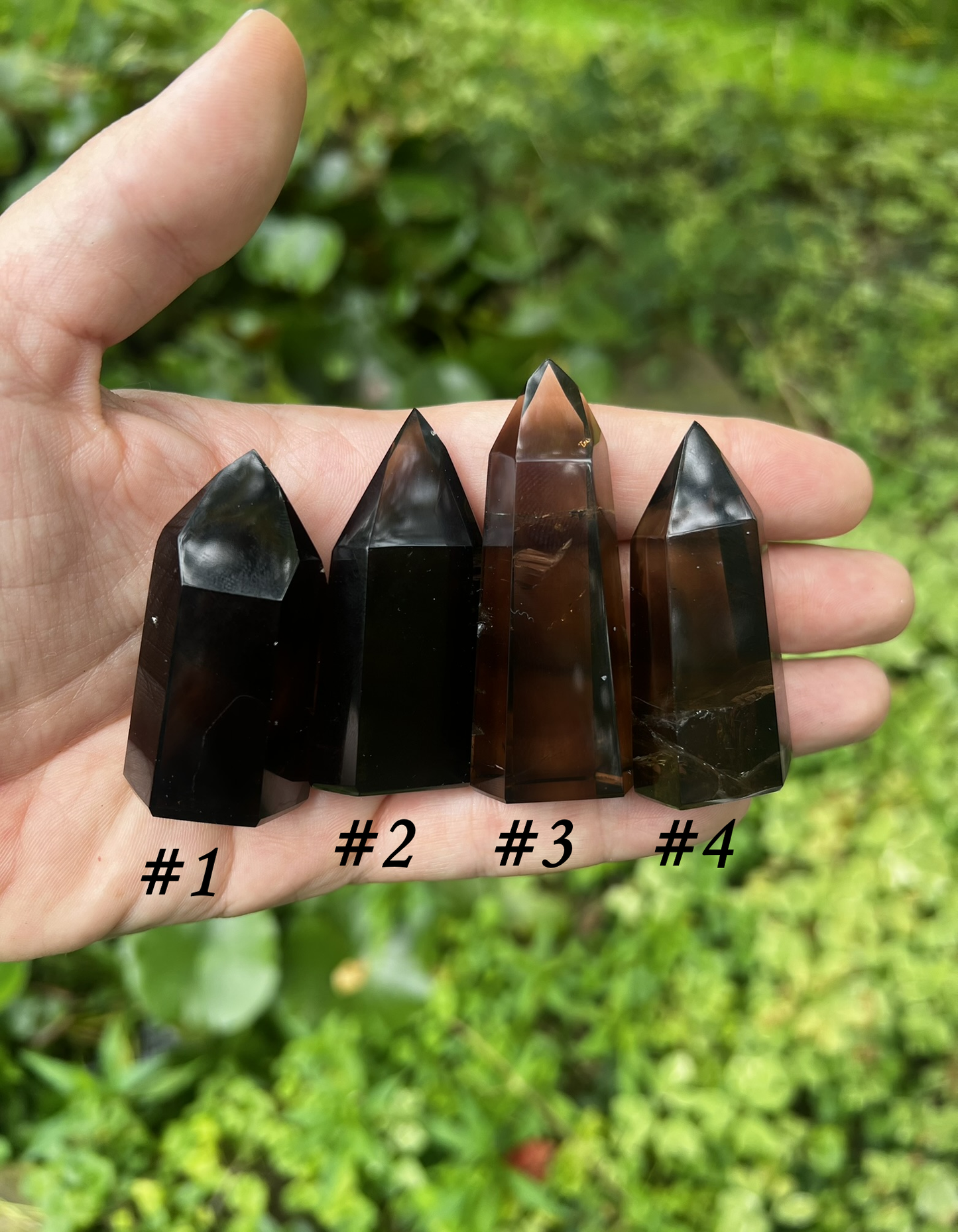 Smoky Quartz Towers ~ Dark
