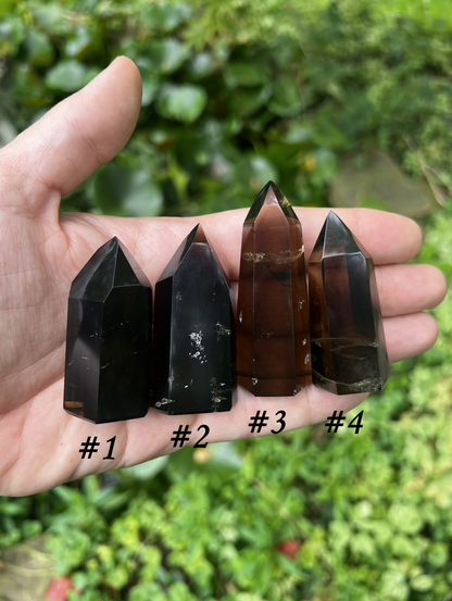 Smoky Quartz Towers ~ Dark