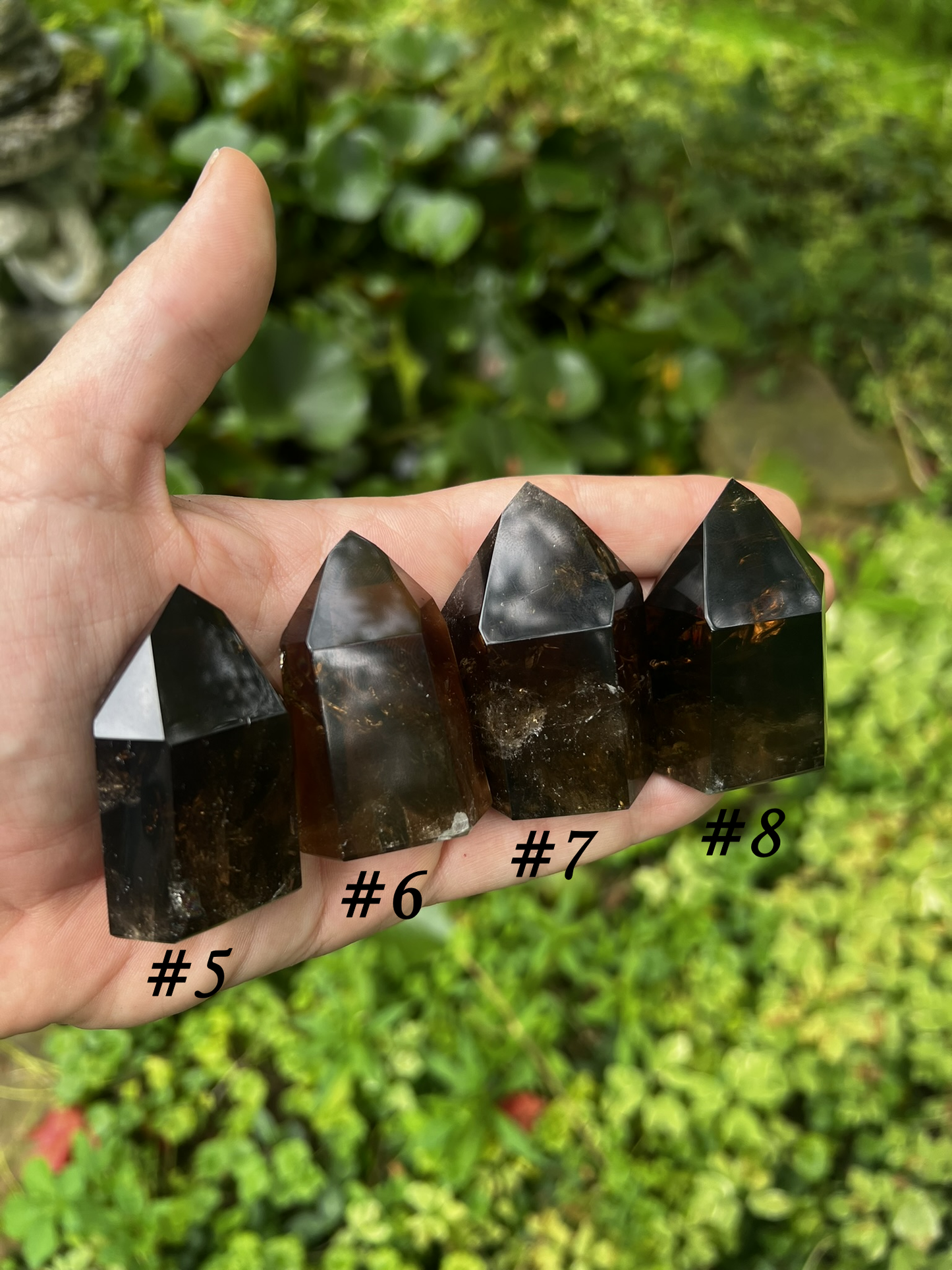 Smoky Quartz Towers ~ Dark