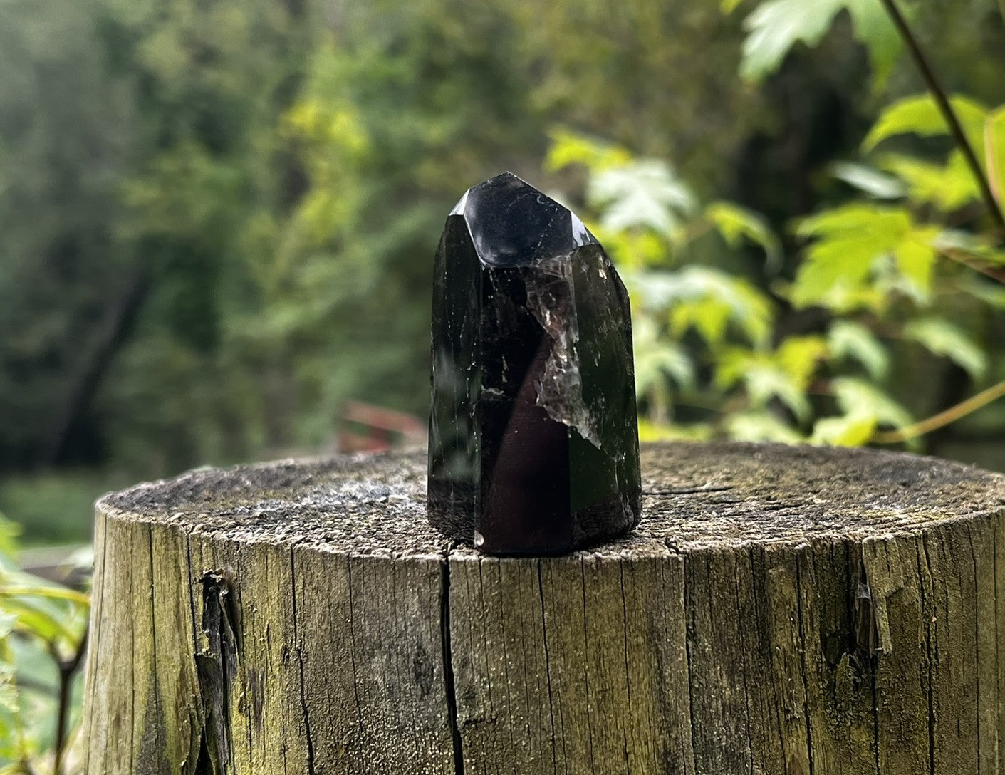 Smoky Quartz Tower ~ Dark