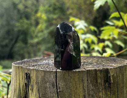 Smoky Quartz Tower ~ Dark