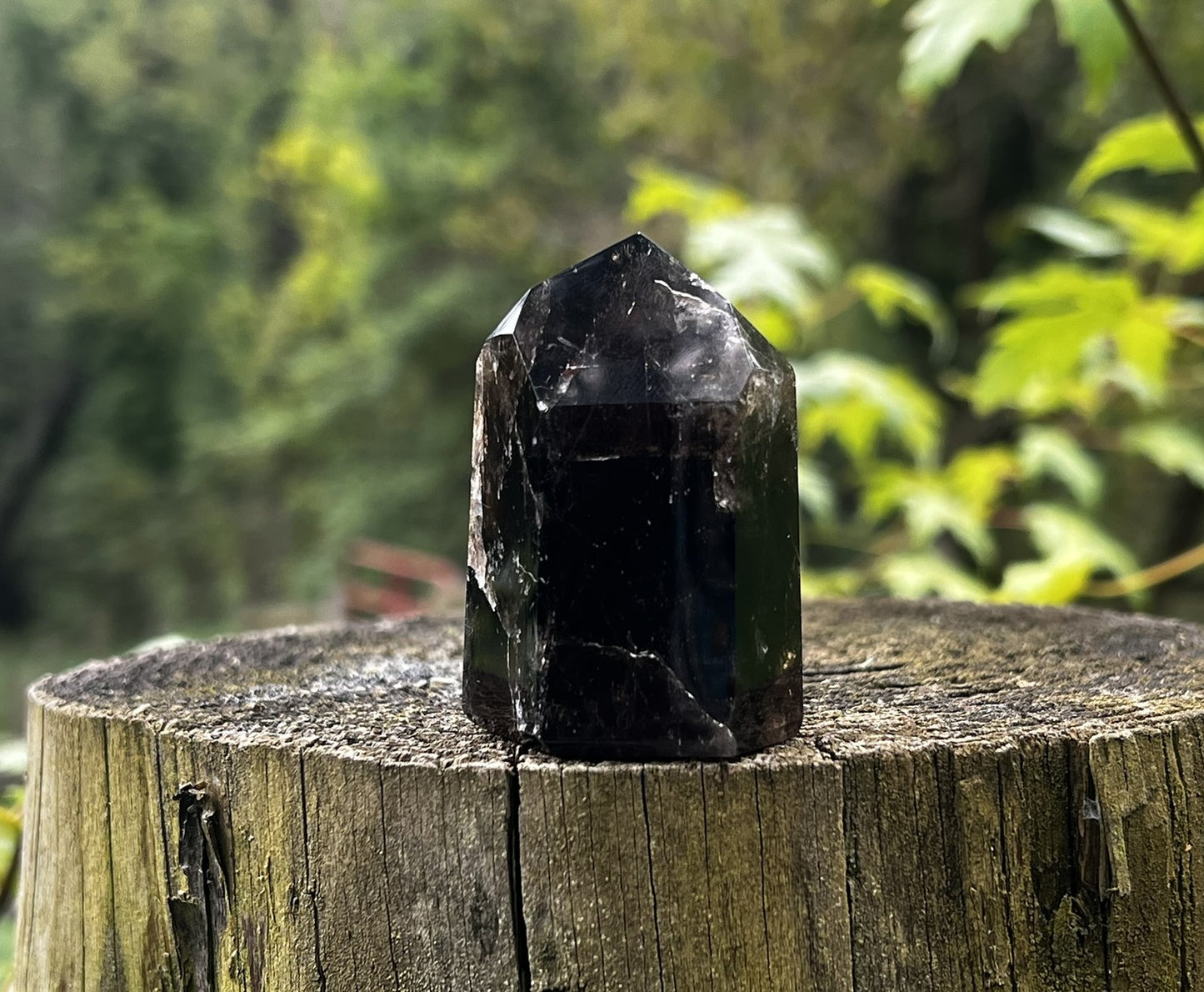 Smoky Quartz Tower ~ Dark