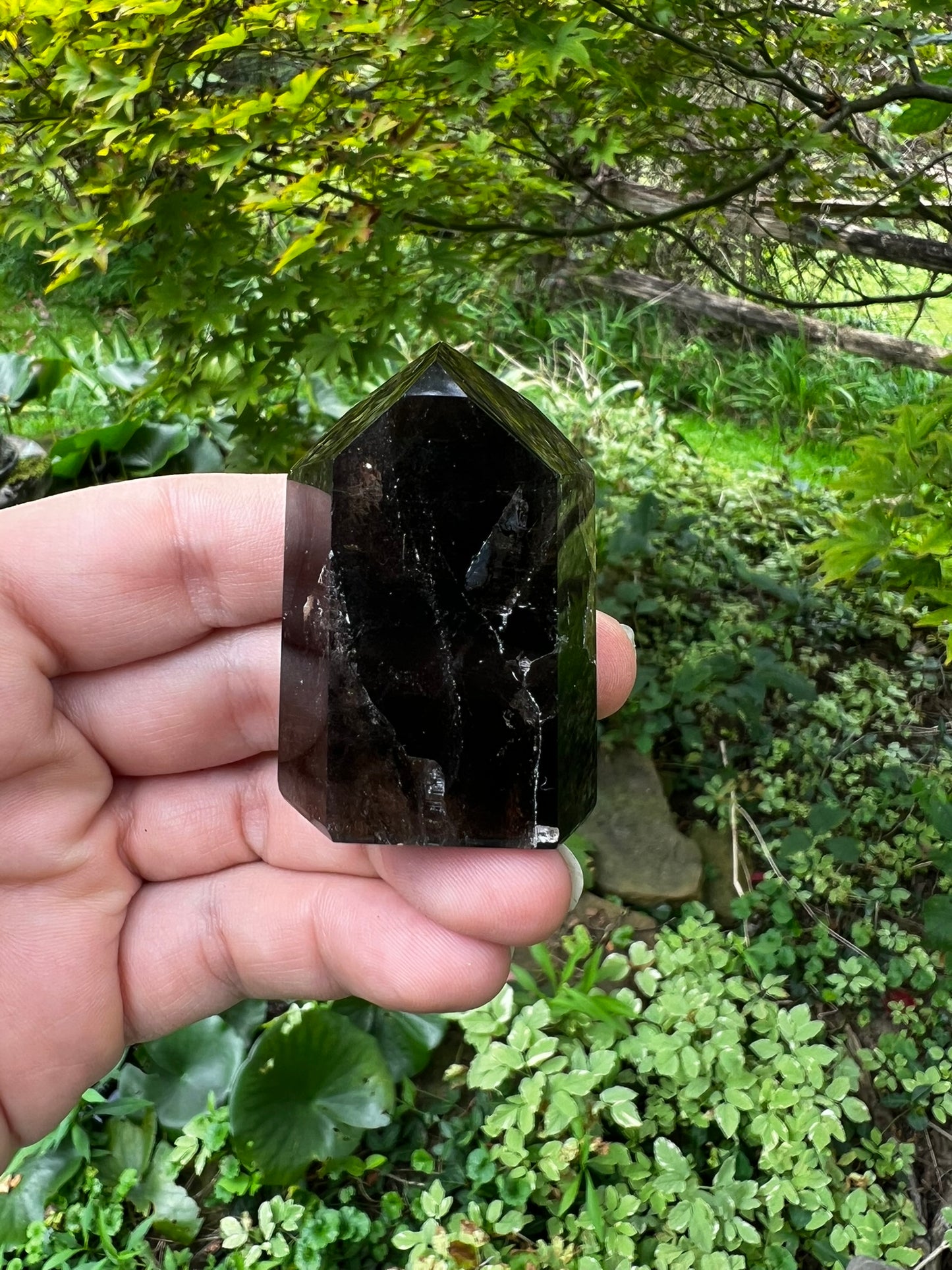 Smoky Quartz Tower ~ Dark