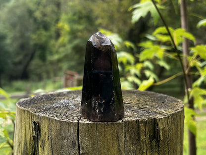 Smoky Quartz Tower ~ Dark