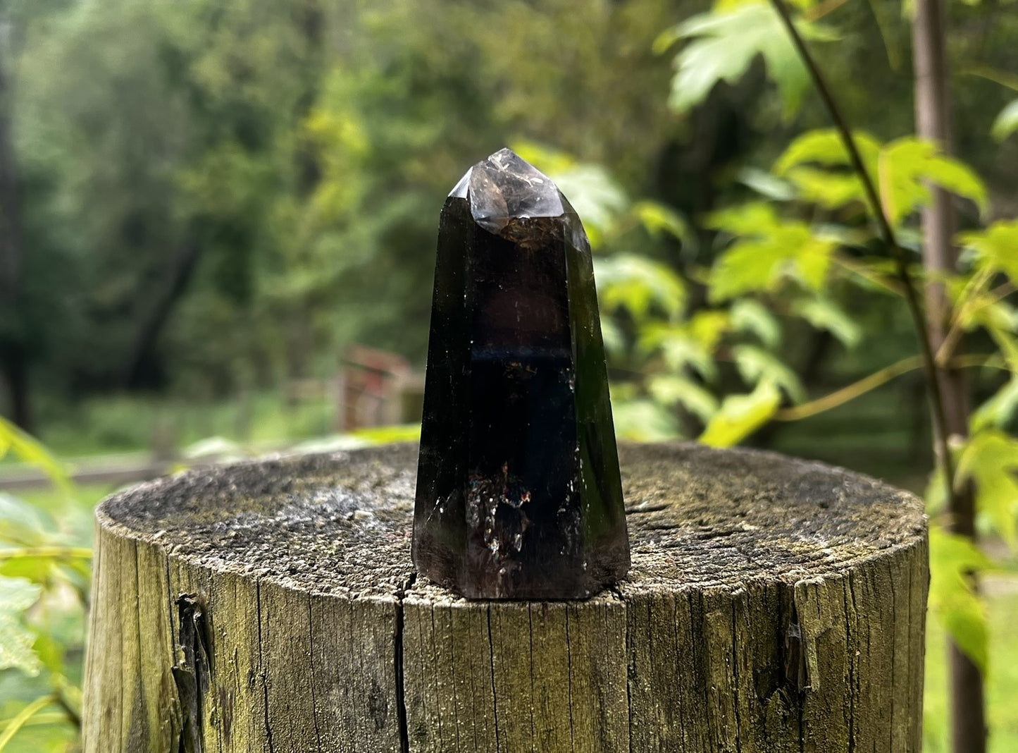 Smoky Quartz Tower ~ Dark