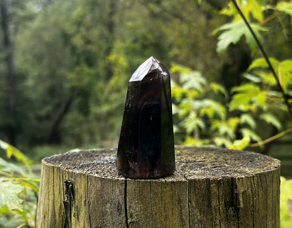Smoky Quartz Tower ~ Dark