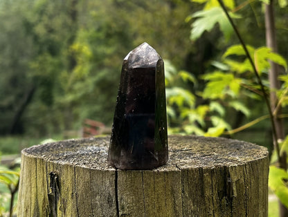 Smoky Quartz Tower ~ Dark