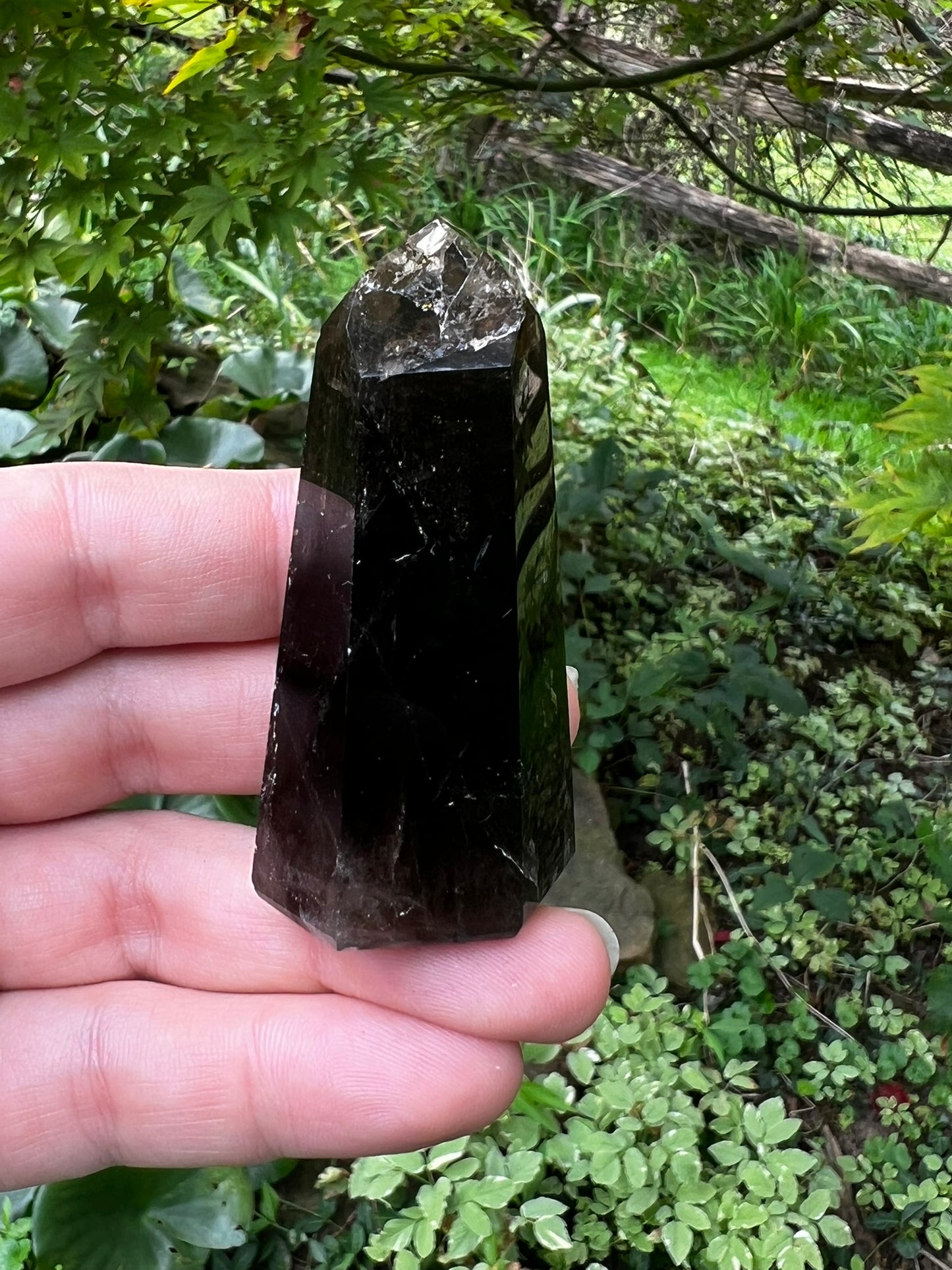 Smoky Quartz Tower ~ Dark