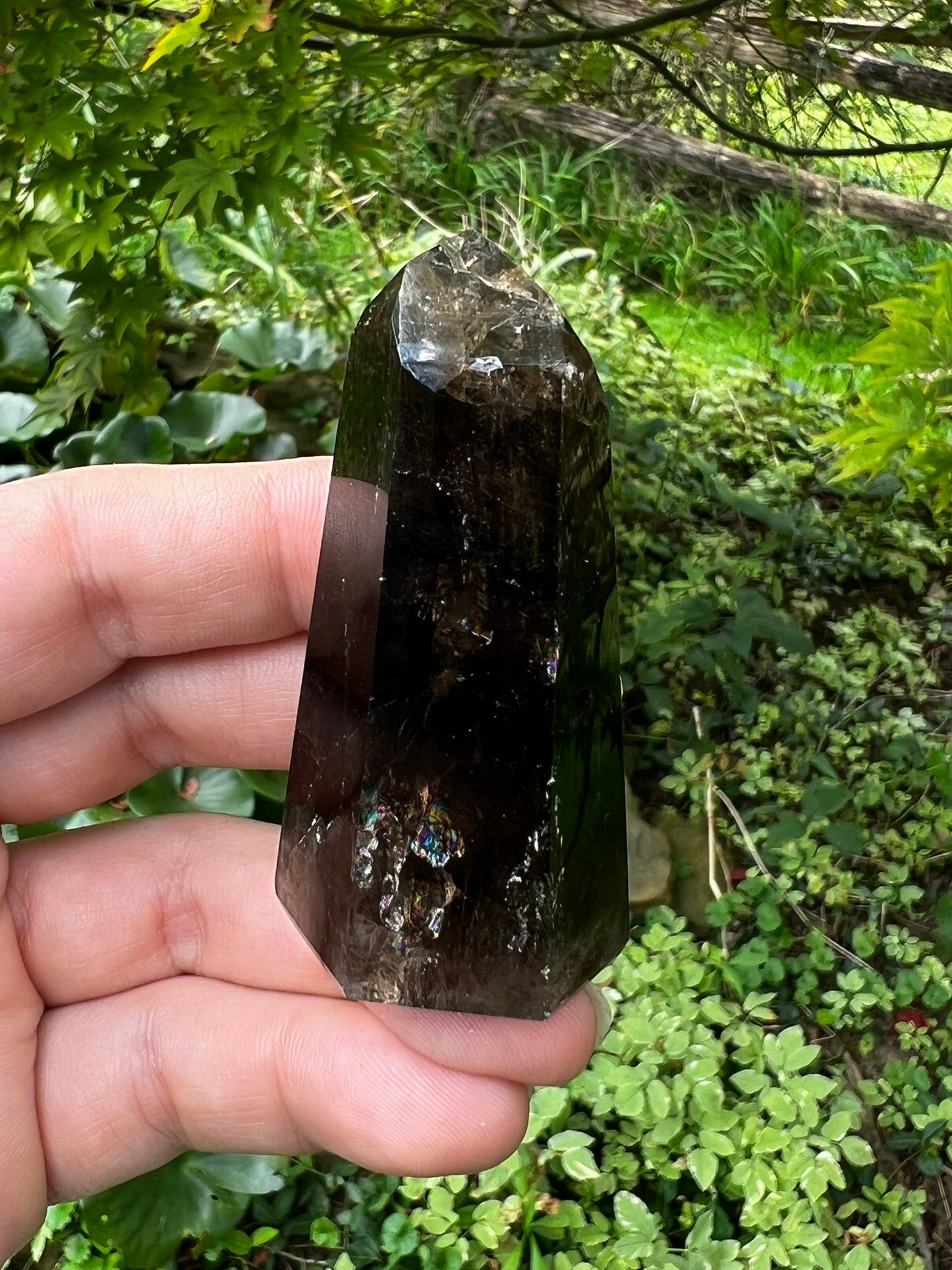 Smoky Quartz Tower ~ Dark