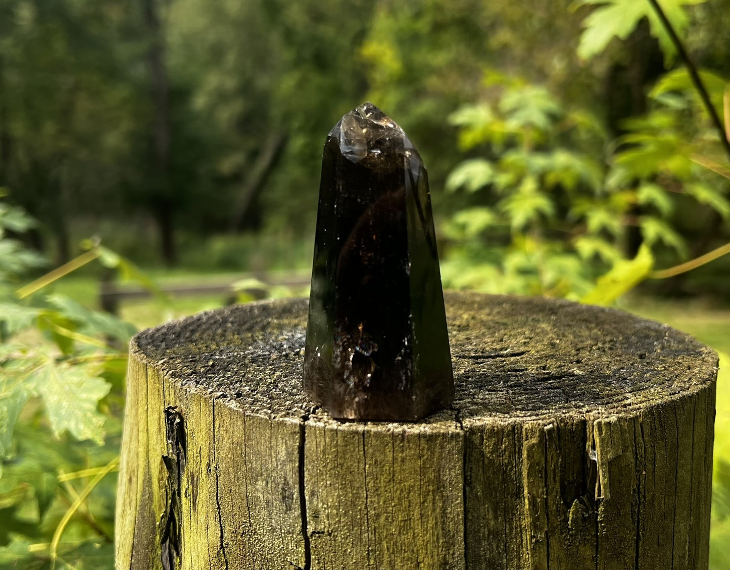 Smoky Quartz Tower ~ Dark