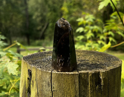 Smoky Quartz Tower ~ Dark