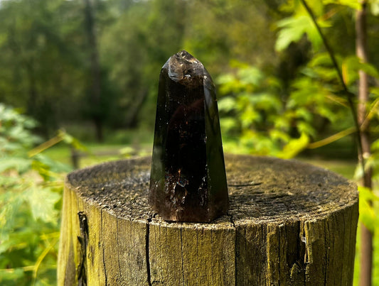 Smoky Quartz Tower ~ Dark