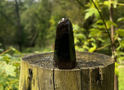 Smoky Quartz Tower ~ Dark