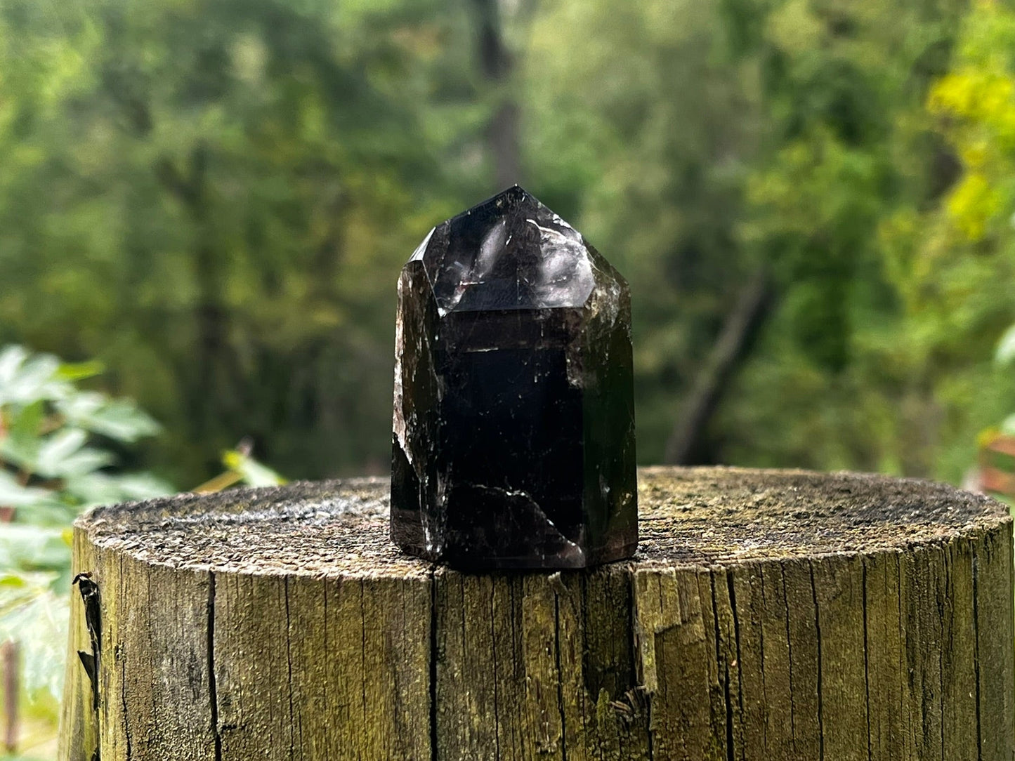Smoky Quartz Tower ~ Dark