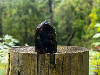 Smoky Quartz Tower ~ Dark