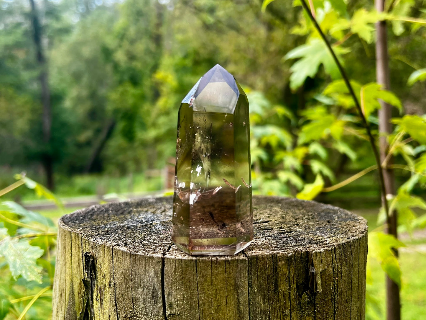 Smoky Quartz Tower