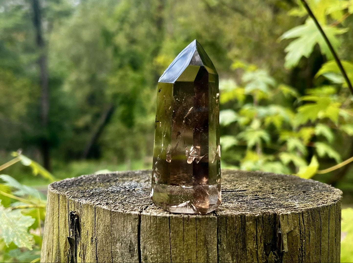 Smoky Quartz Tower