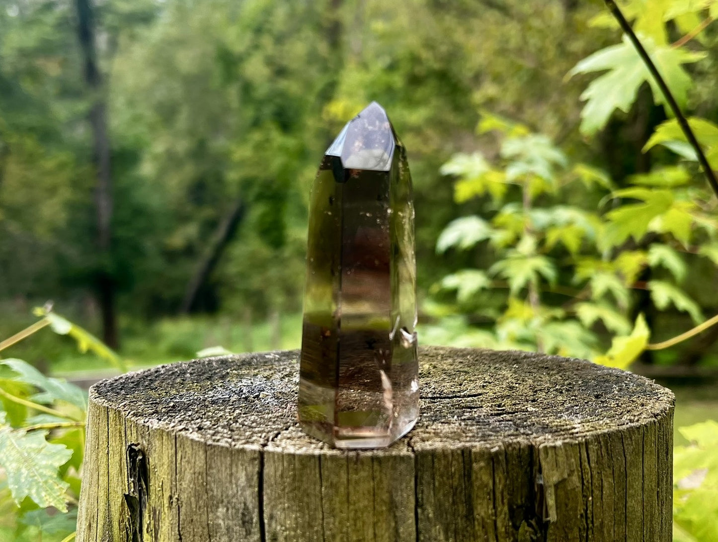 Smoky Quartz Tower
