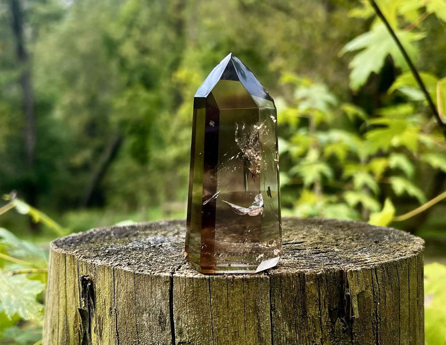 Smoky Quartz Tower