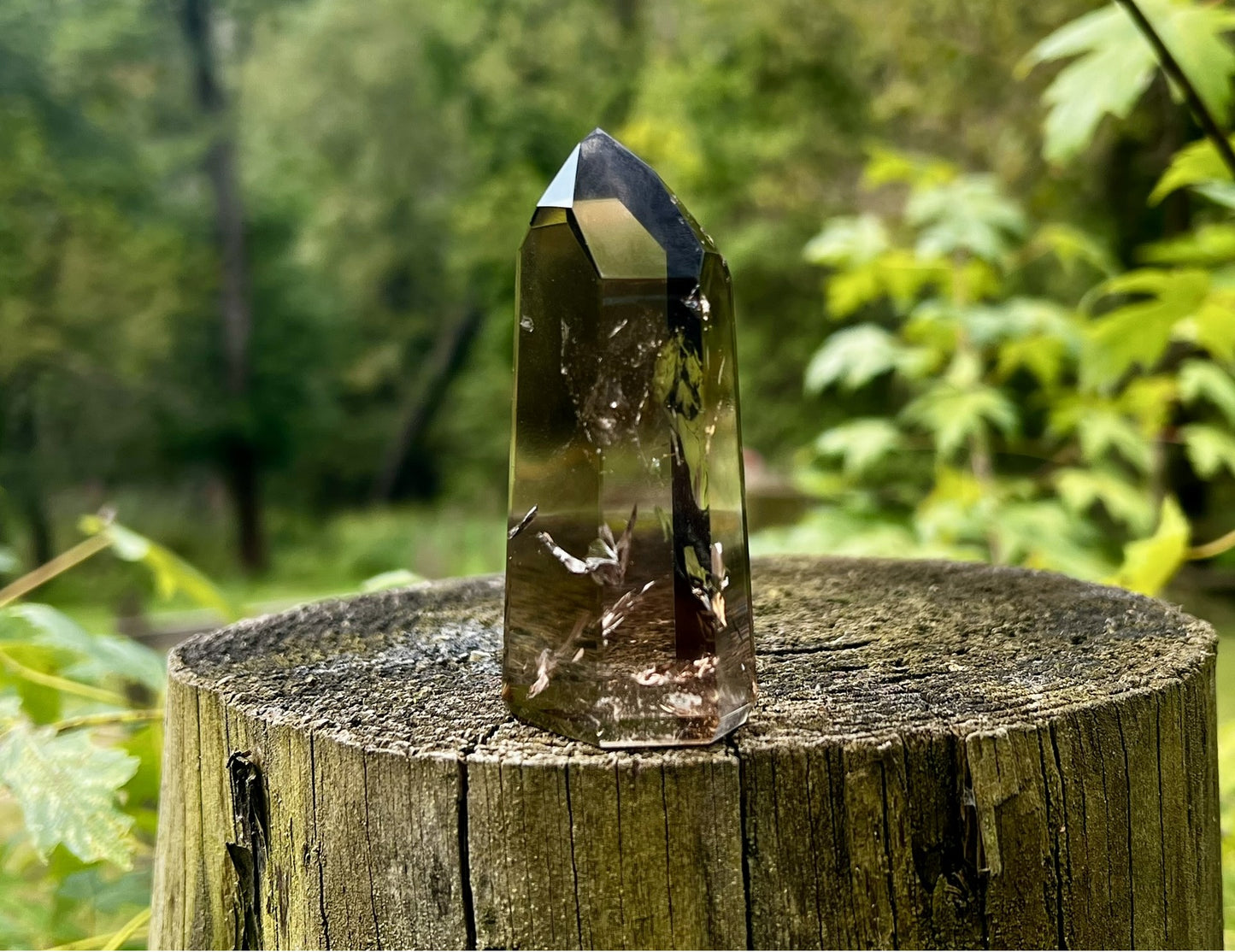Smoky Quartz Tower