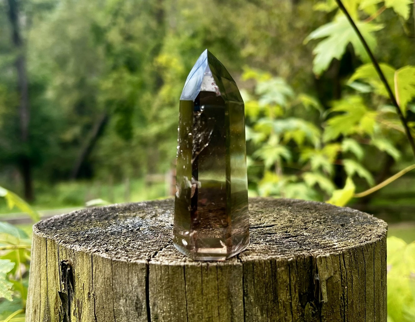 Smoky Quartz Tower