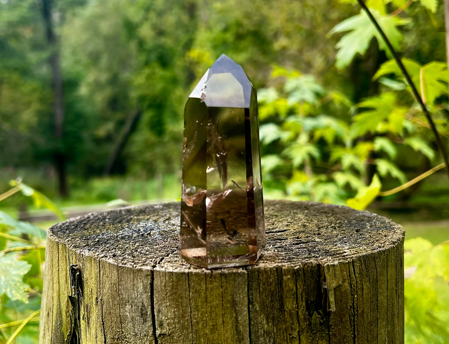 Smoky Quartz Tower