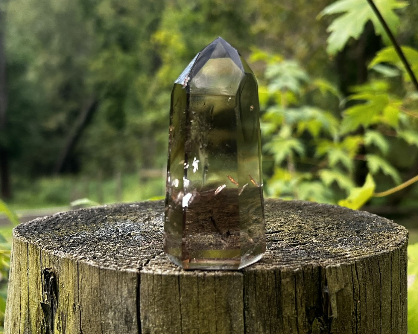Smoky Quartz Tower
