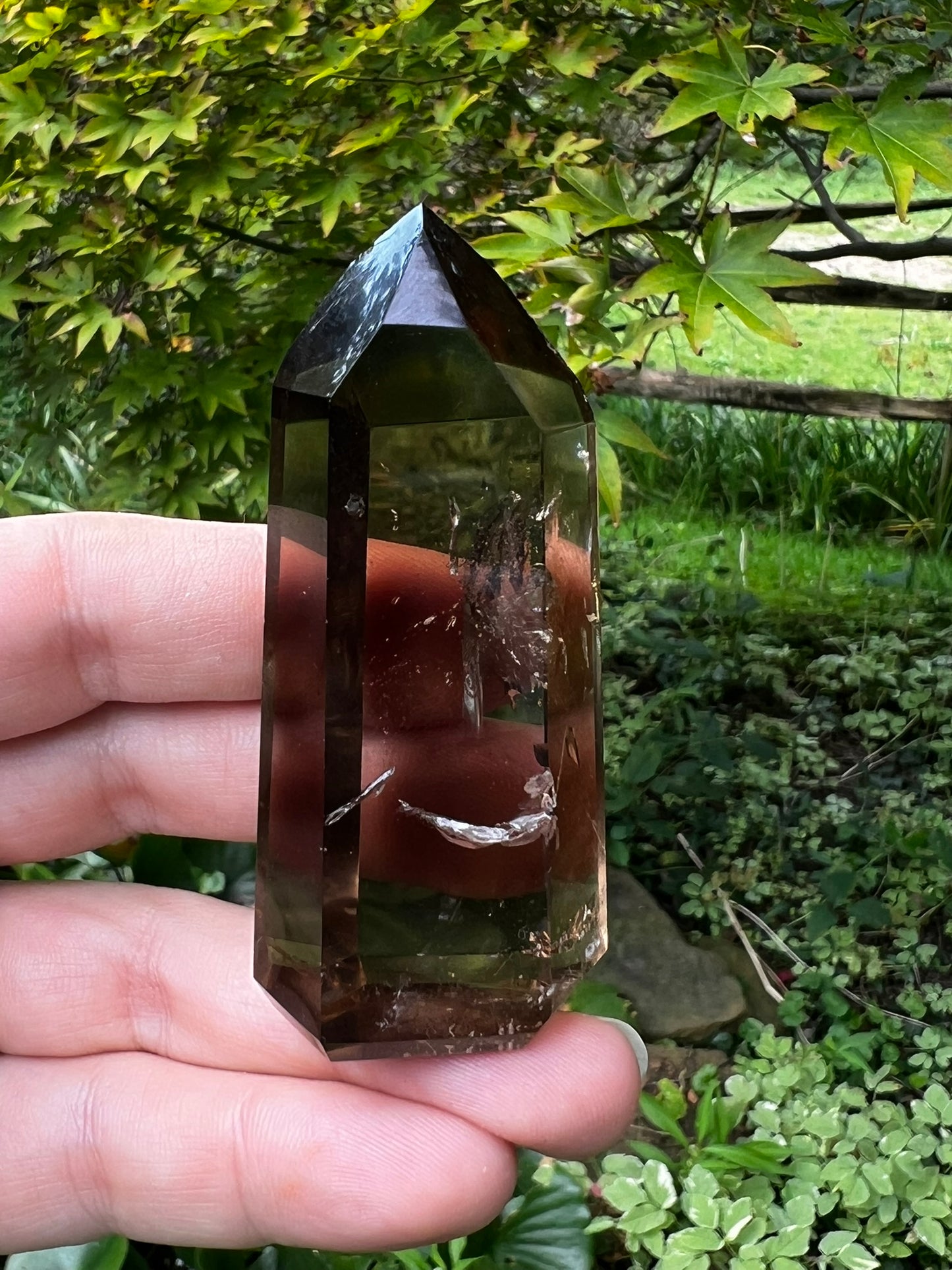 Smoky Quartz Tower