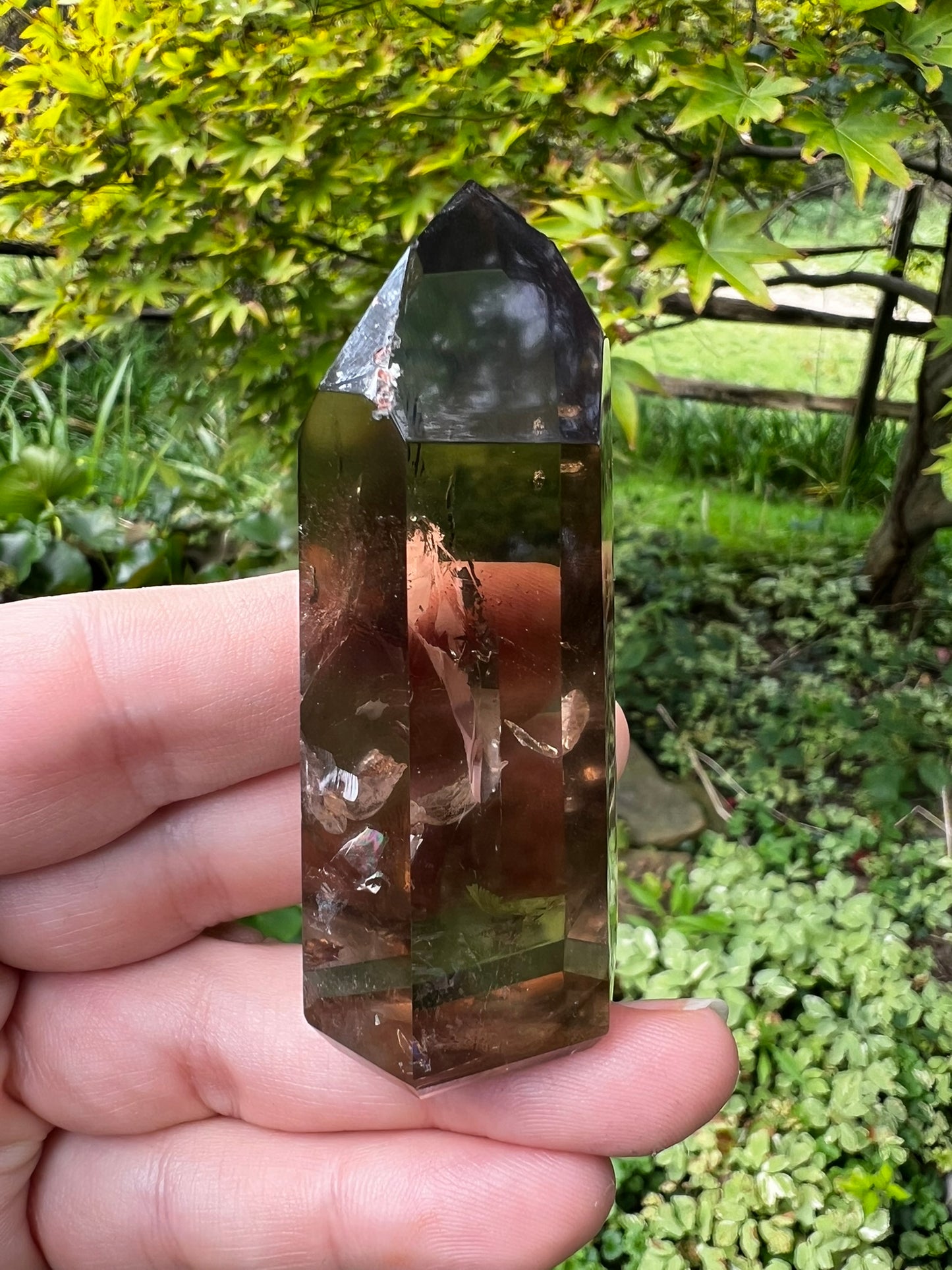 Smoky Quartz Tower