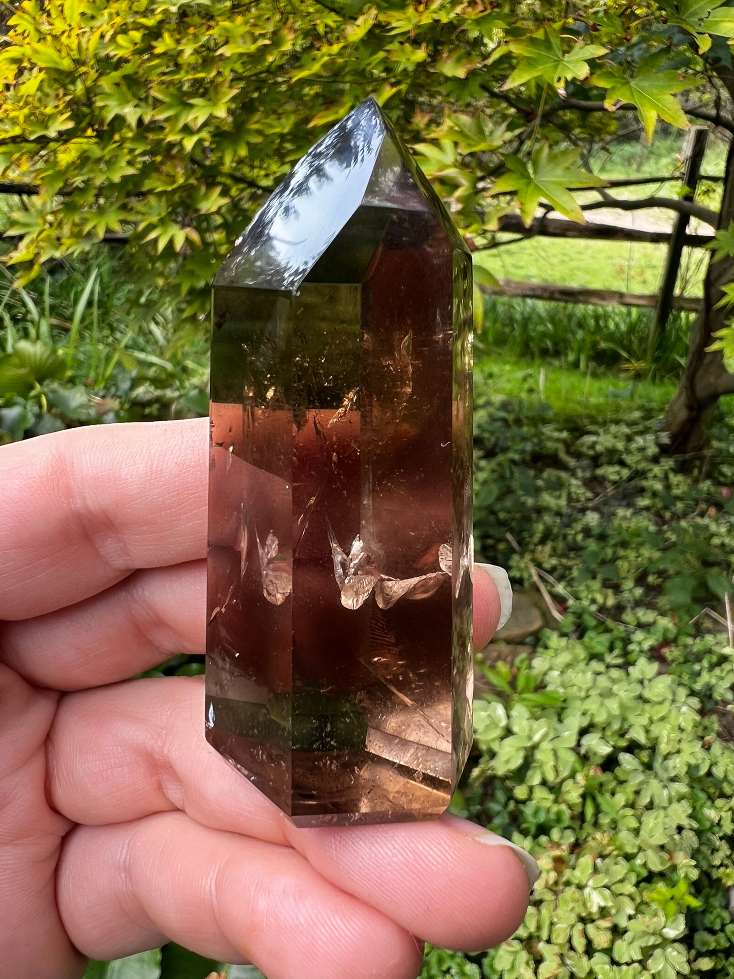Smoky Quartz Tower